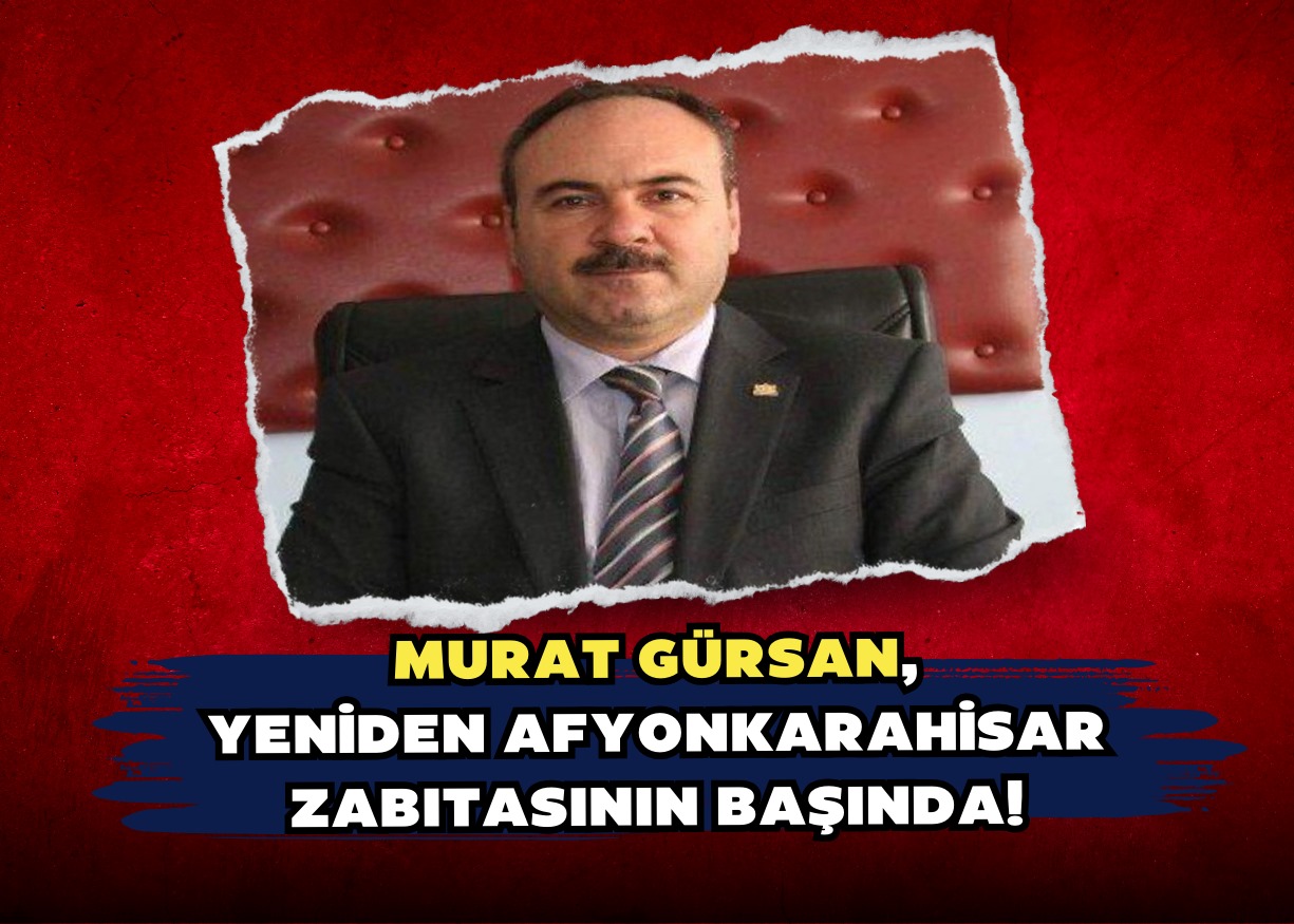 Murat Gürsan, Yeniden Afyonkarahisar Zabıtasının Başında!